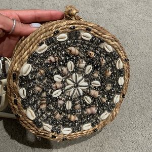 Cross body bag. Worn but in good shape